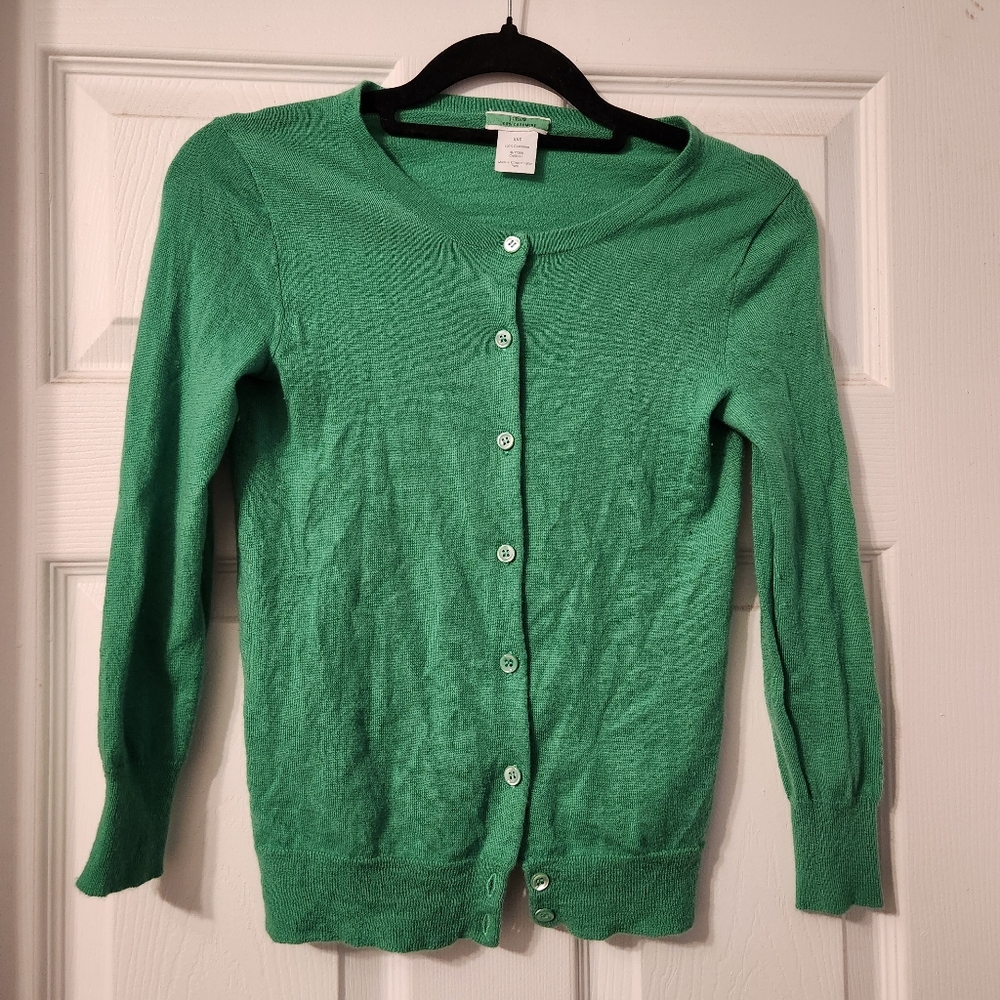J. Crew Cashmere Cardigan